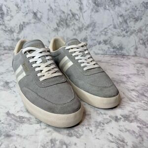 Polo Ralph Lauren Court Low-Top‎ Sneaker Soft Grey Size 11 Suede Preppy Pony